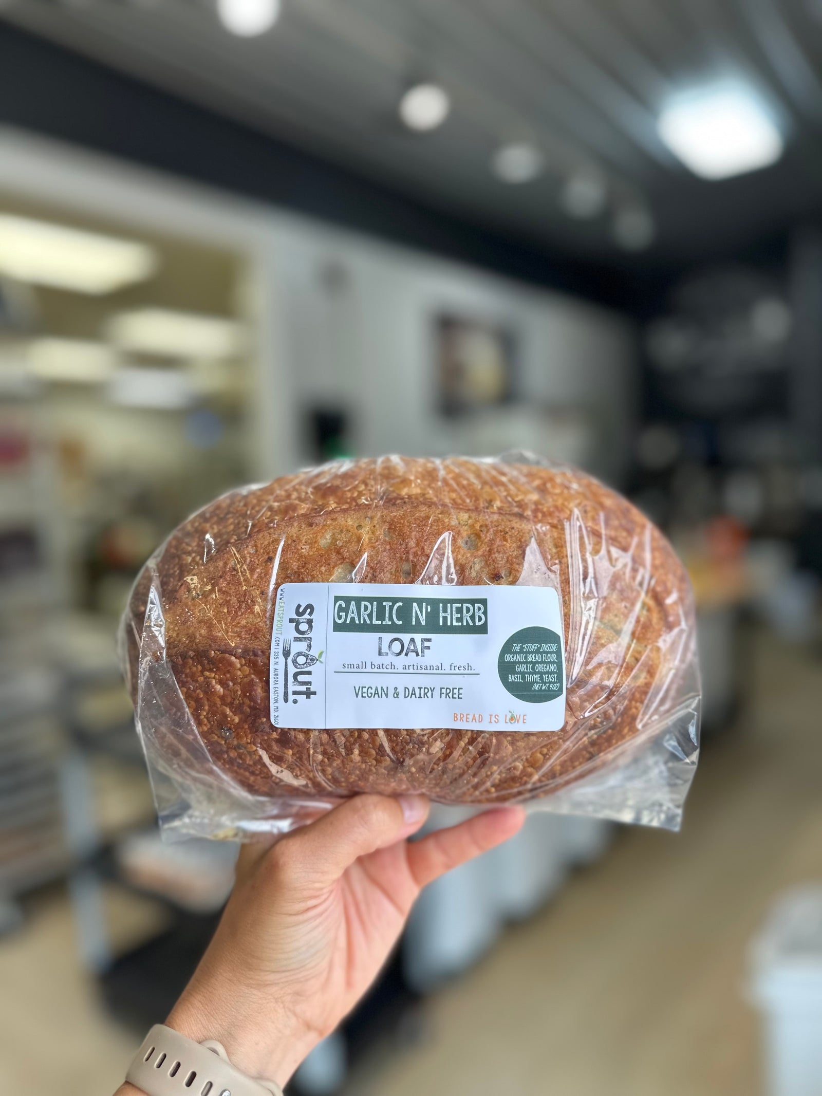 Loaf - Garlic + Herb (V)