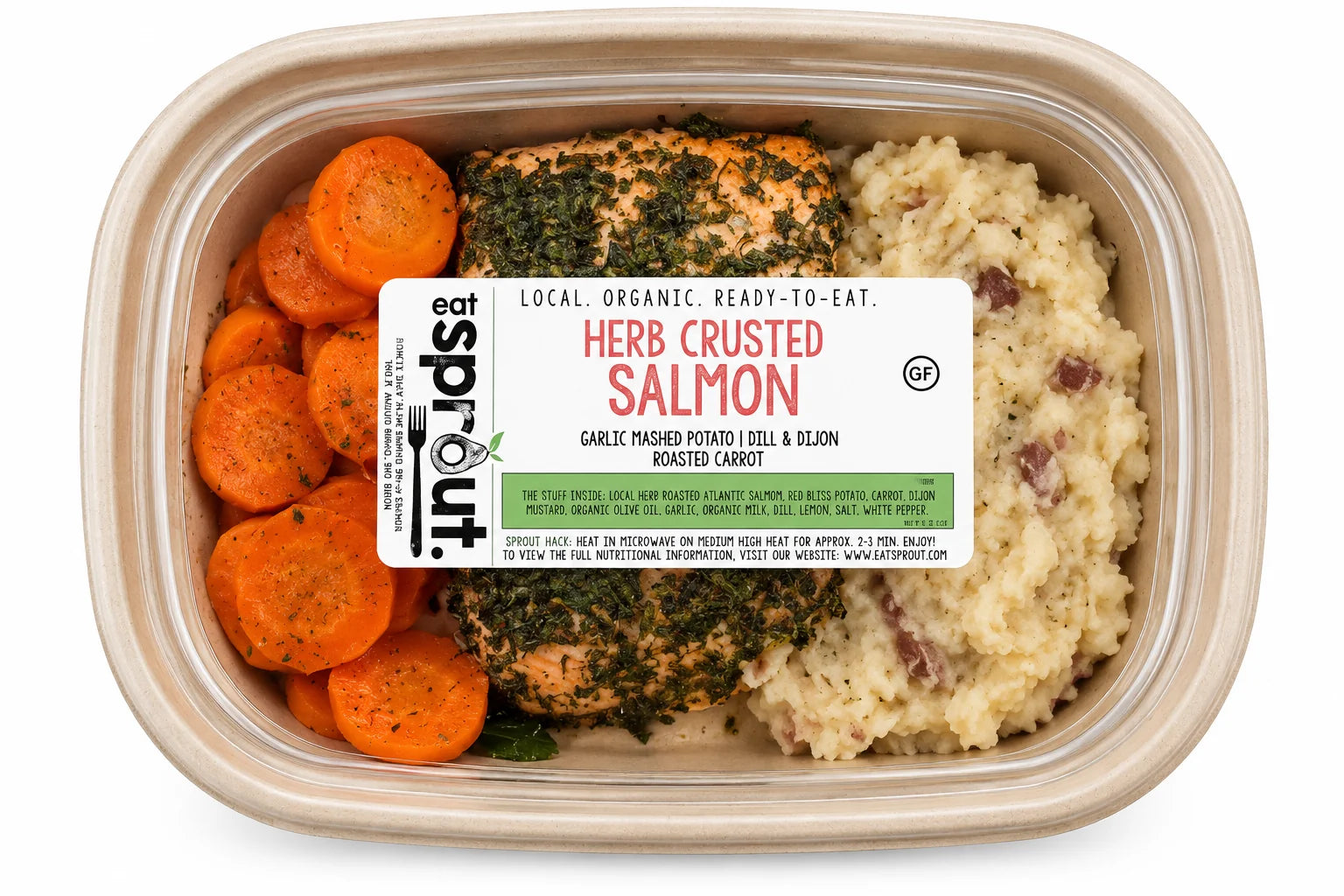 Herb Crusted Salmon (GF)