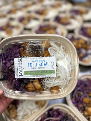 Toasted Sesame Tofu Bowl (GF) (V)