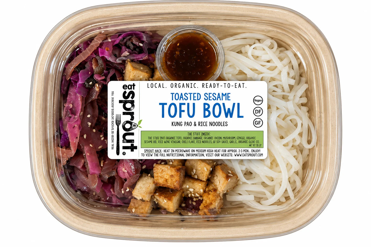 Toasted Sesame Tofu Bowl (GF) (V)