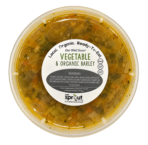Soup - Vegetable Barley (DF) (V)