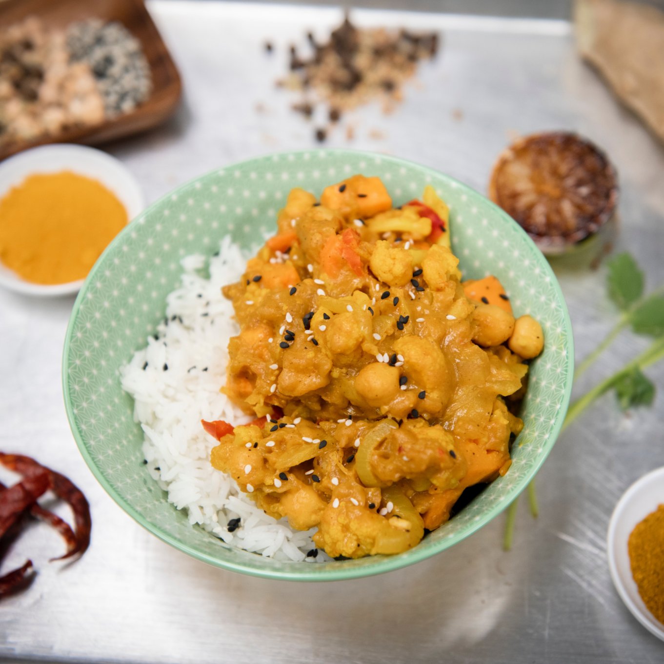 Panang Vegetable Curry (GF, DF & Vegan)