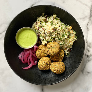 Falafel Mezze Bowl (Vegan & GF)