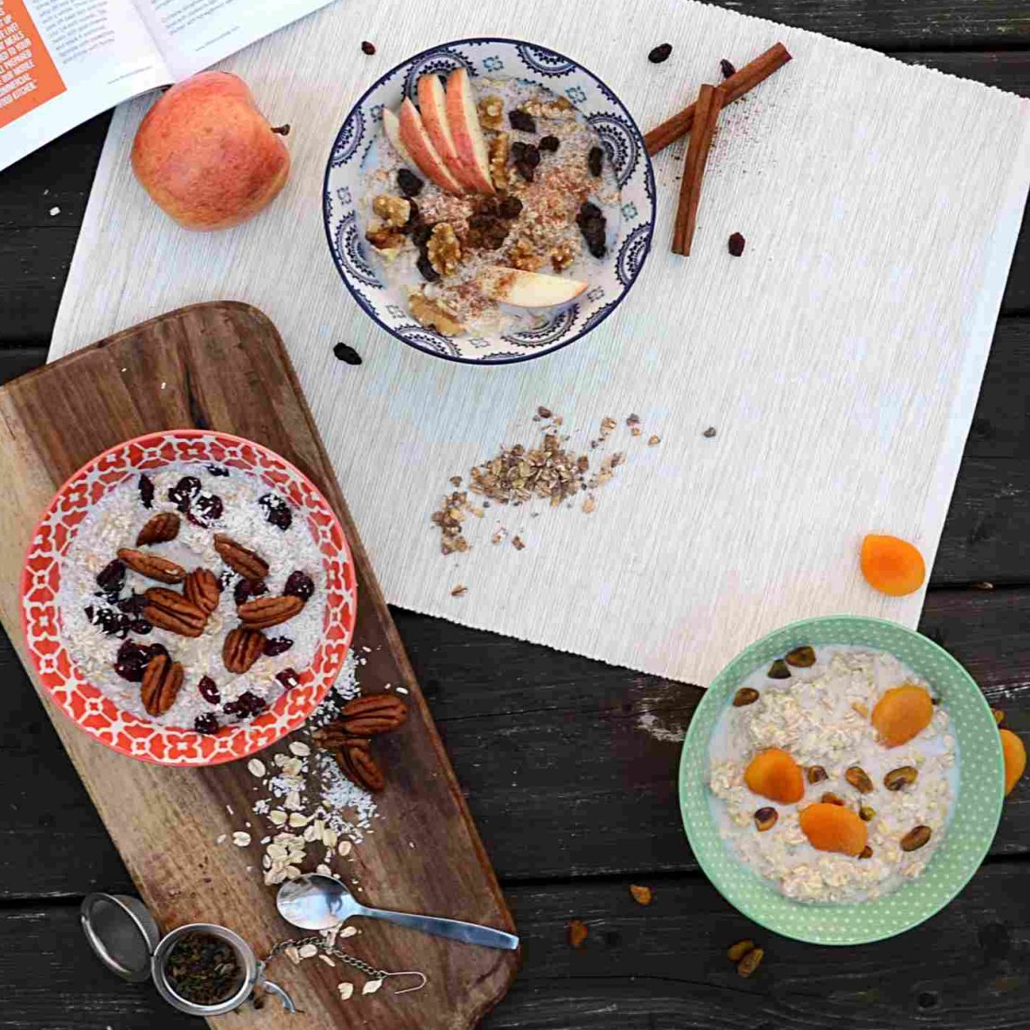 Protein Oat Bowl - Apple | Walnut | Raisin (GF) (V)