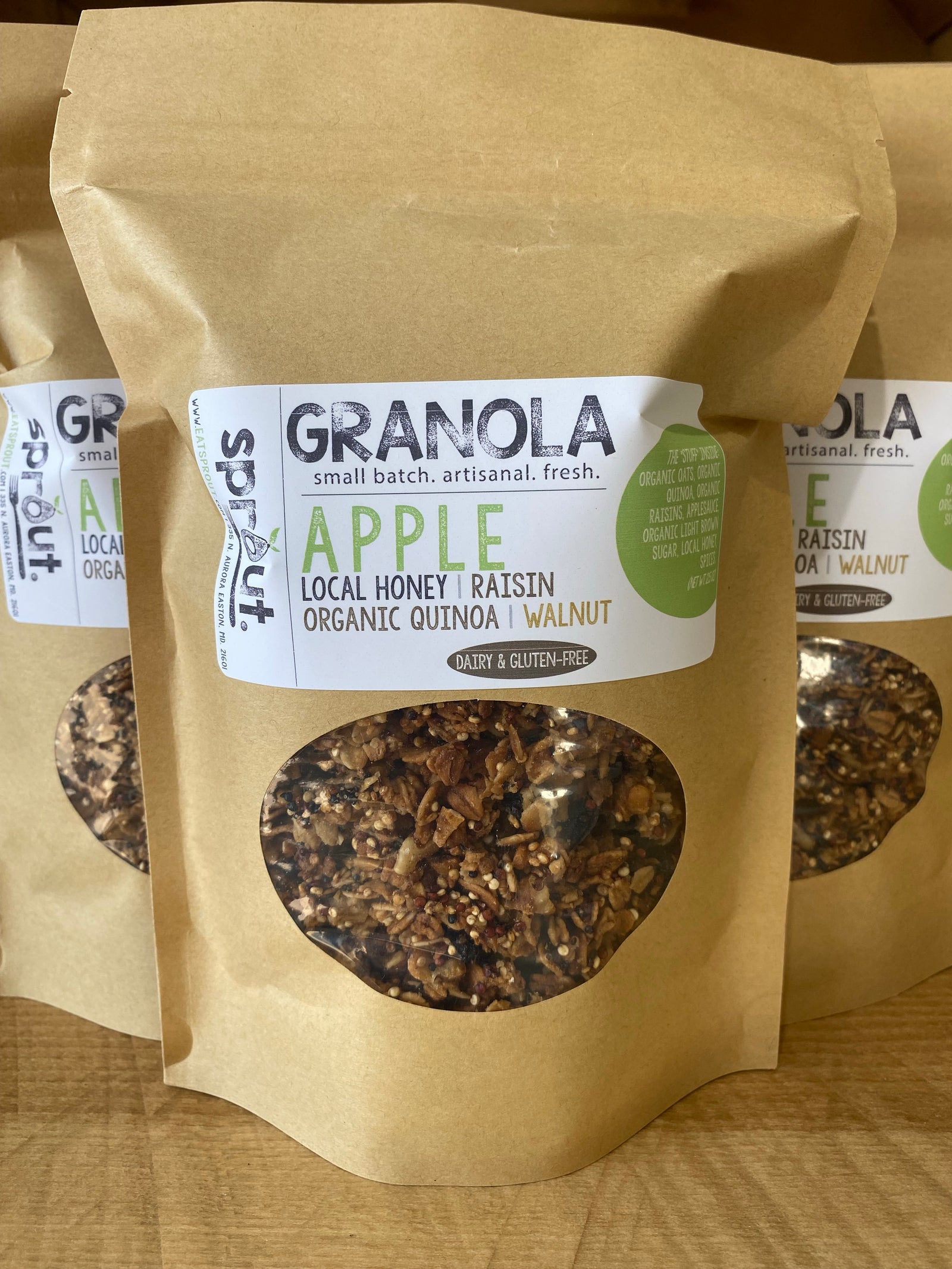 Granola - Apple | Quinoa | Walnut | Raisin (GF) (DF)