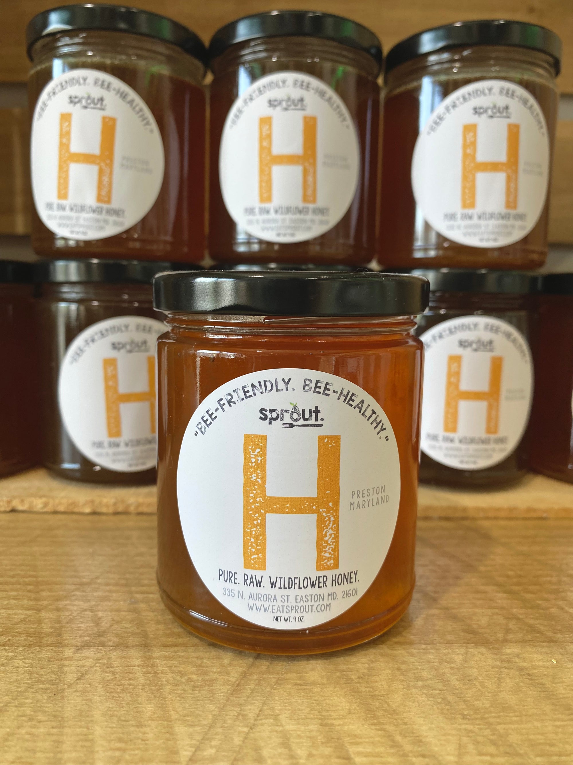 Honey - Raw. Local.