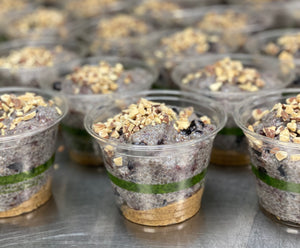 Chia Pudding - Blueberry & Almond - (GF + DF)