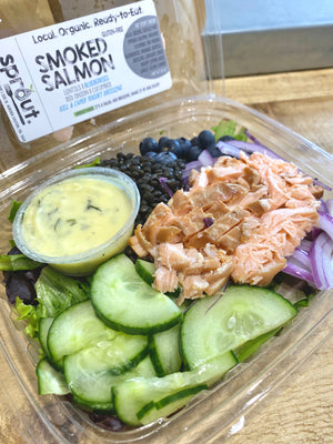 Smoked Salmon Salad (GF)