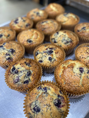 Giant Blueberry Muffin