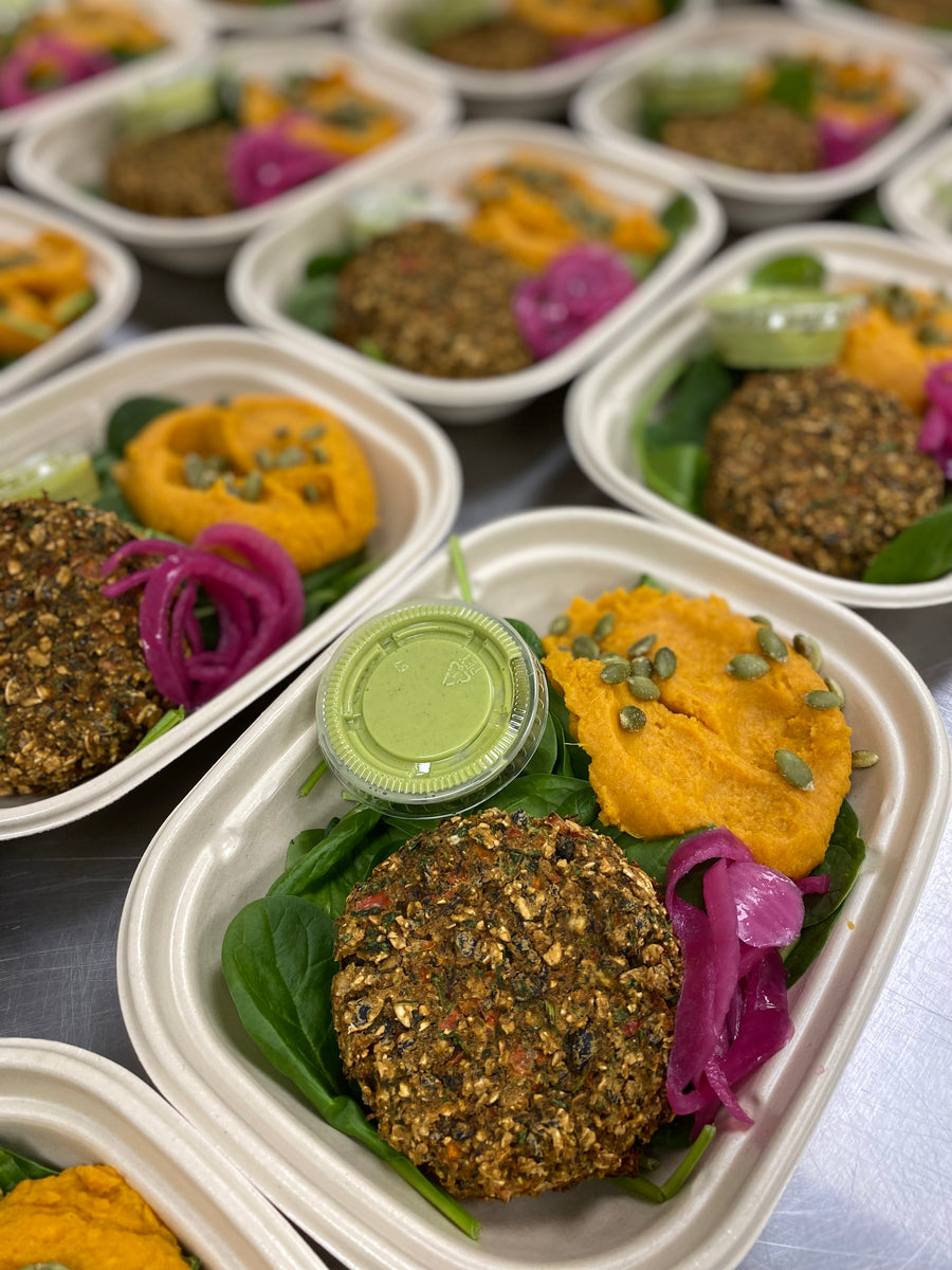 Black Bean Burger (VEGAN & GF)